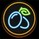 Lucky Fruity Coin Plum