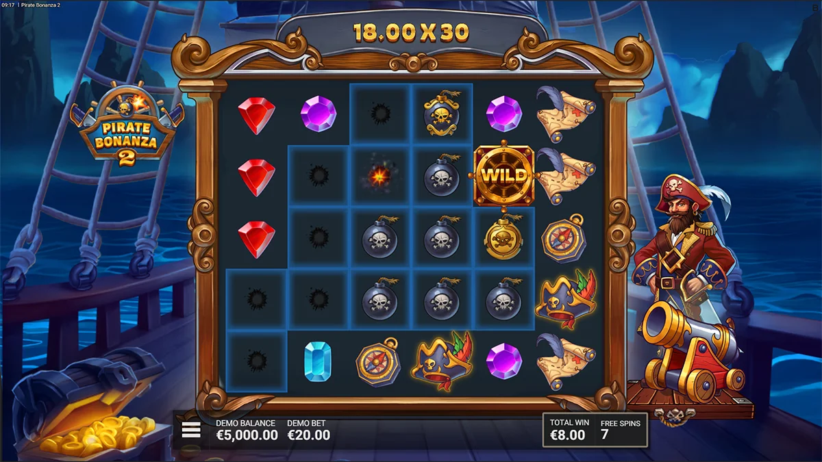 Pirate Bonanza 2 Bombs