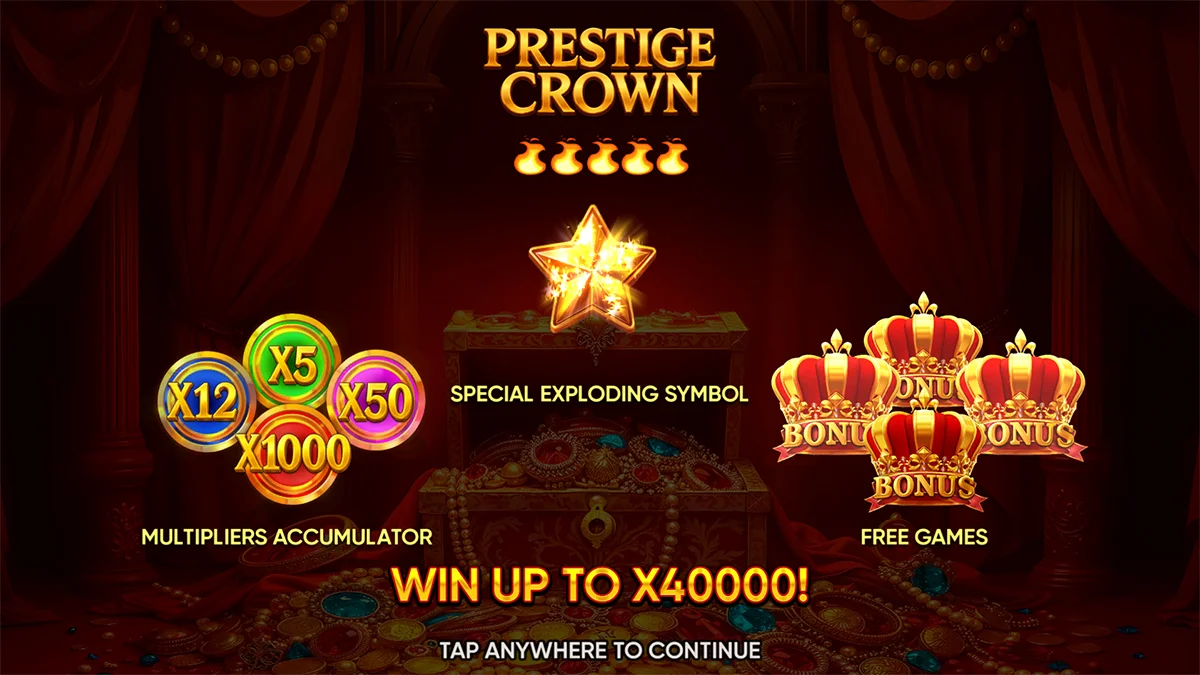 Prestige Crown Homescreen