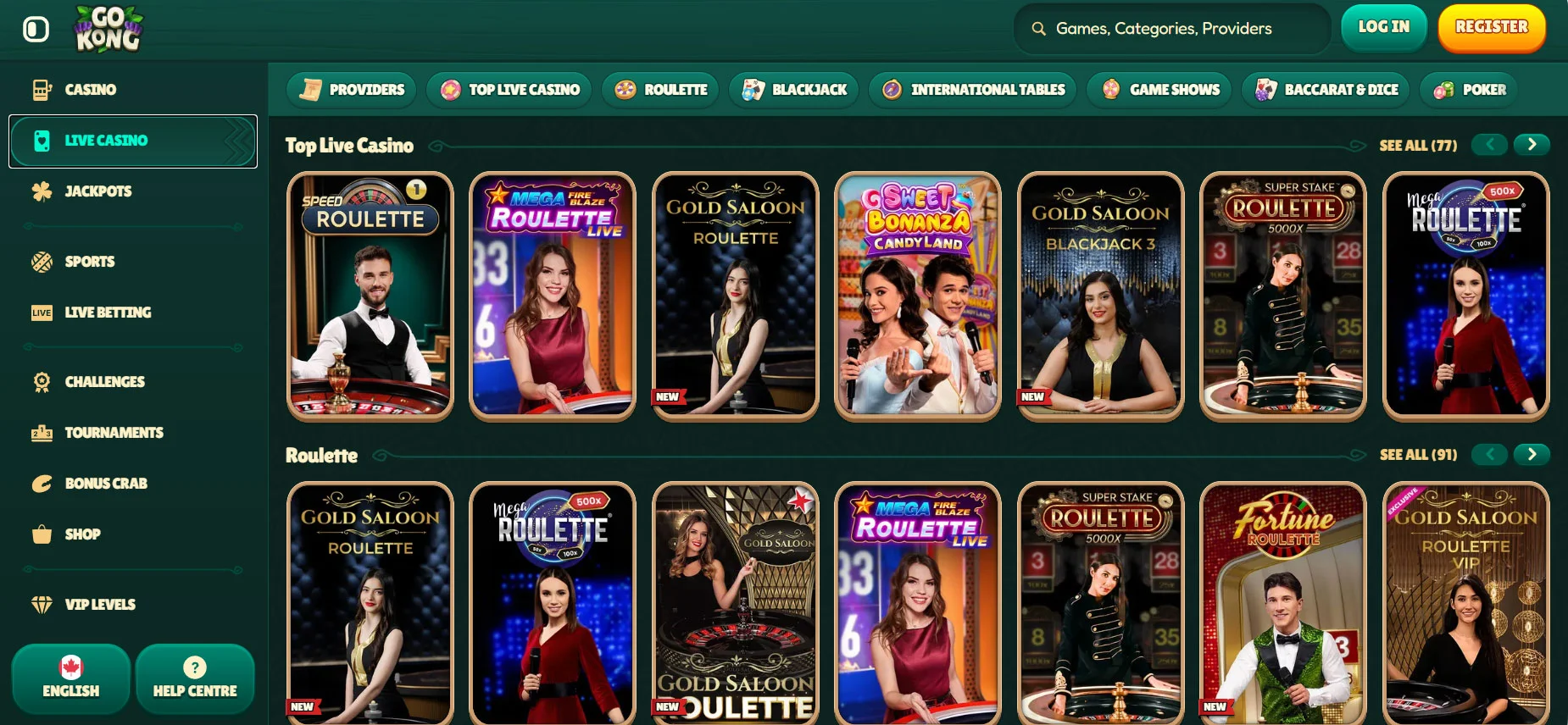 GoKong Casino Live Casino
