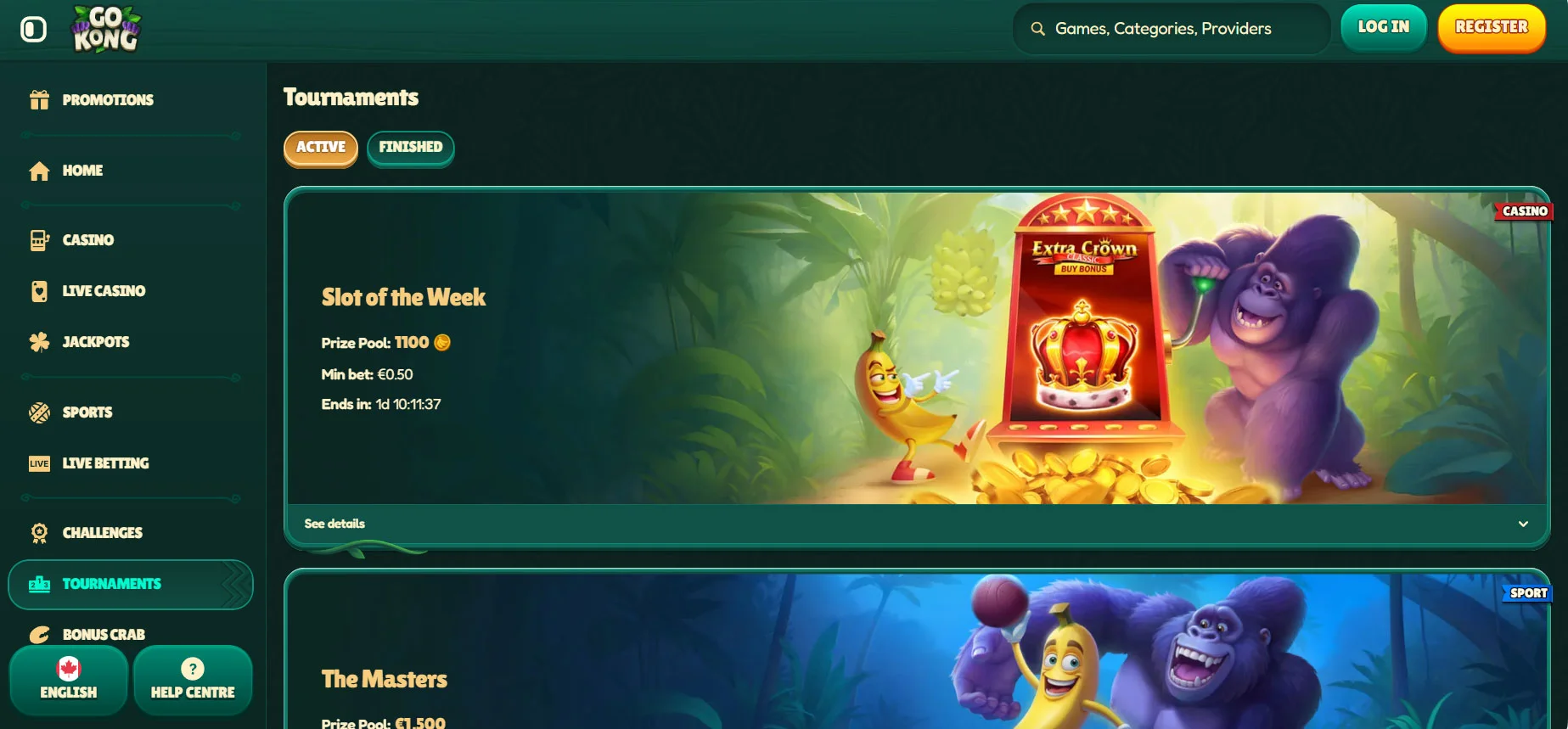 GoKong Casino Tournaments