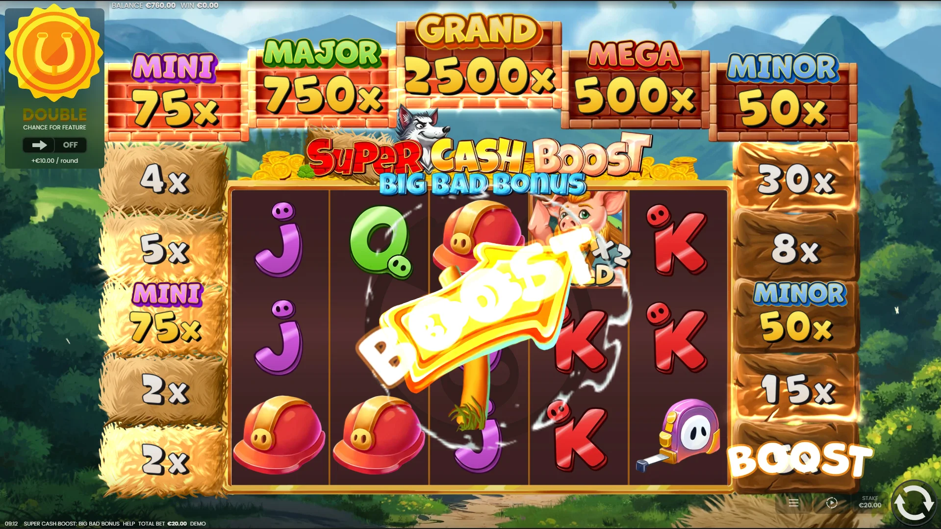Super Cash Boost Big Bad Bonus Boost