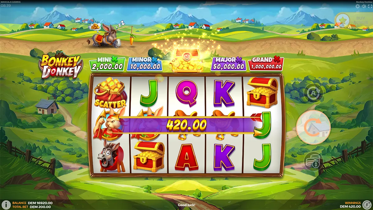 Bonkey Donkey Win