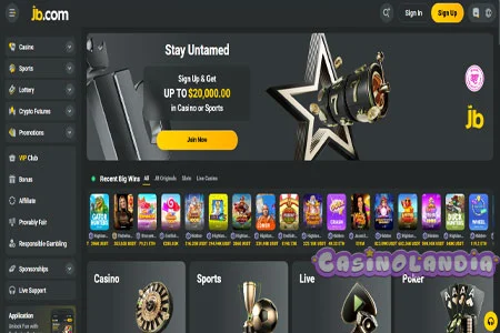 JB Casino Desktop Video Review