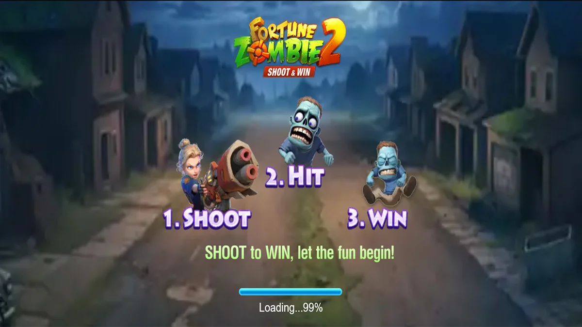 Fortune Zombie 2 Homescreen