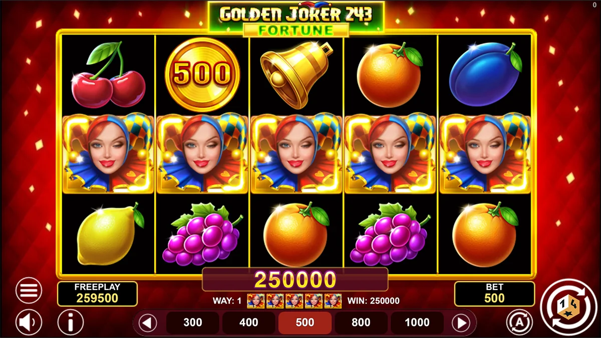 Golden Joker 243 Fortune Win