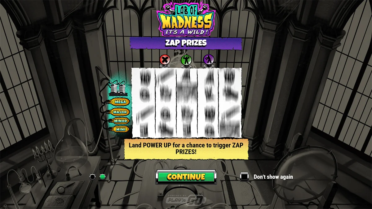 Lab of Madness It’s A-Wild! Homescreen