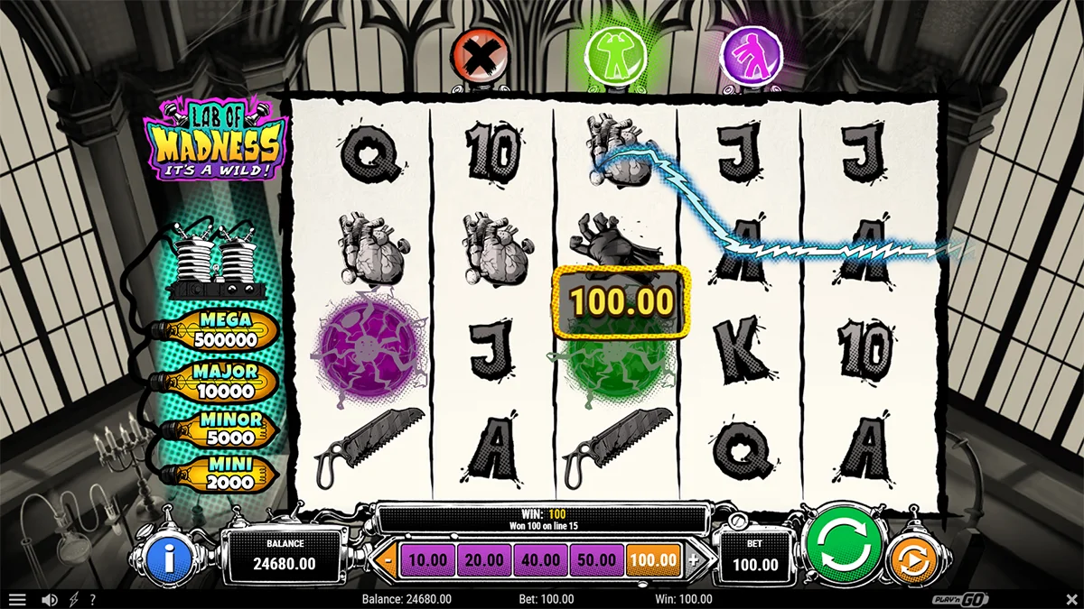 Lab of Madness It’s A-Wild! Win2