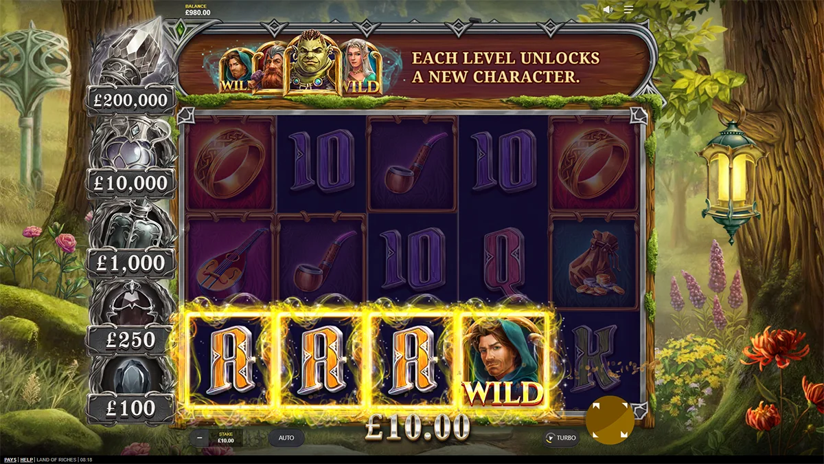 Land of the Riches Win