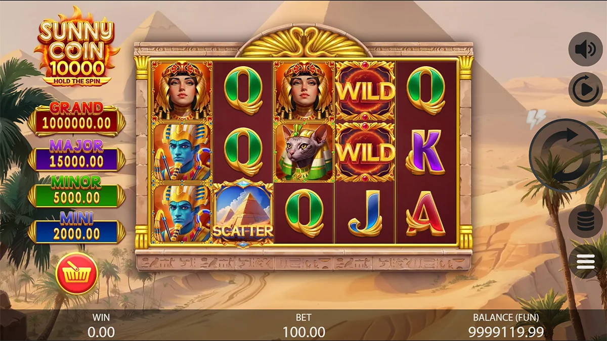 Sunny Coin 10000 Hold The Spin Base