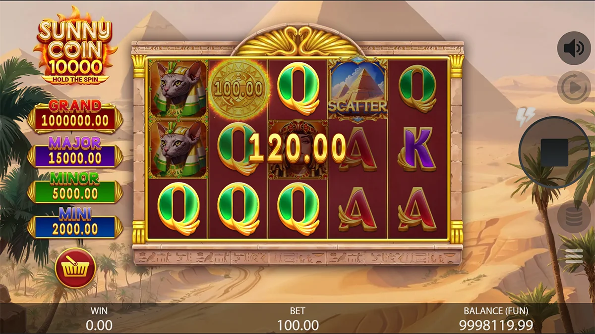 Sunny Coin 10000 Hold The Spin Win