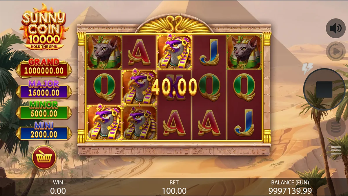 Sunny Coin 10000 Hold The Spin Win2