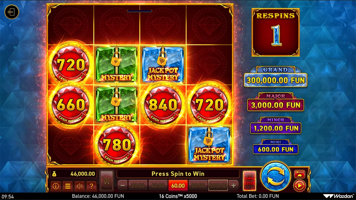 16 Coins™ x5000 BonusRound
