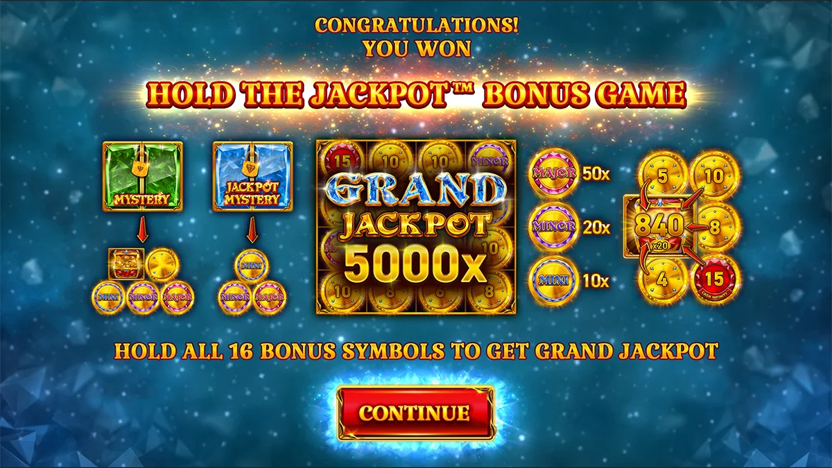 16 Coins™ x5000 Buy