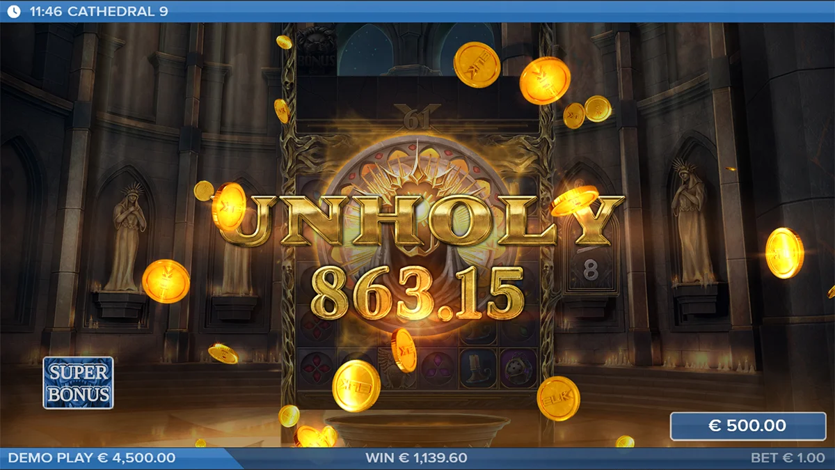 Cathedral 9 UnholyWin