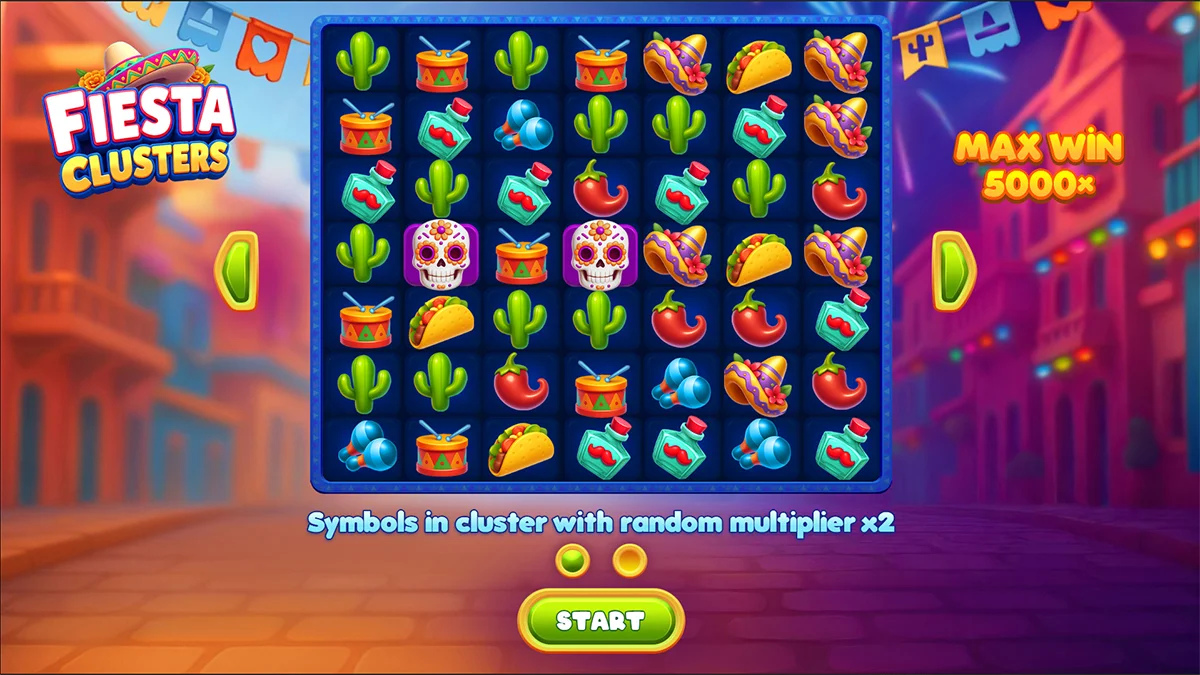Fiesta Clusters Homescreen