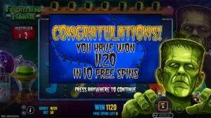 Frightening Frankie Total