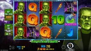 Frightening Frankie Win