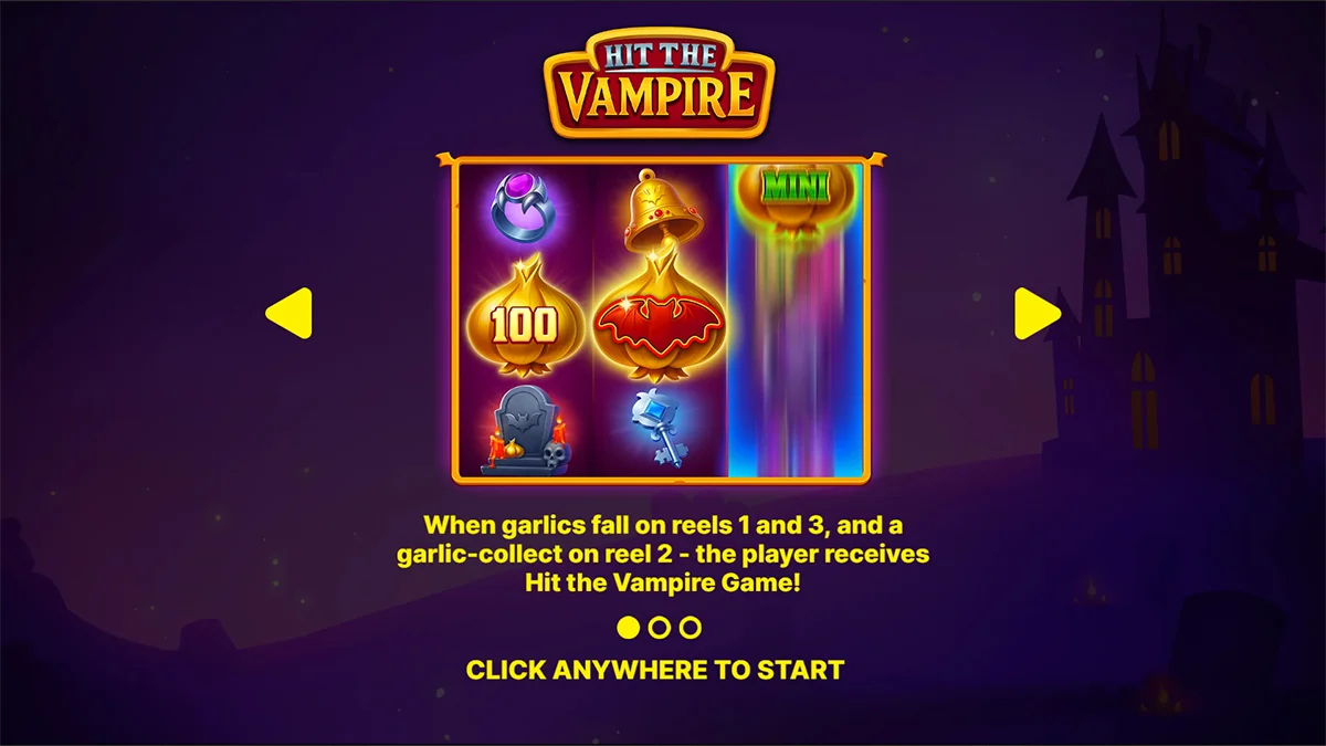 Hit the Vampire Homescreen