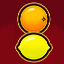 Lucky Retro Fruits 243 OrangeLemon