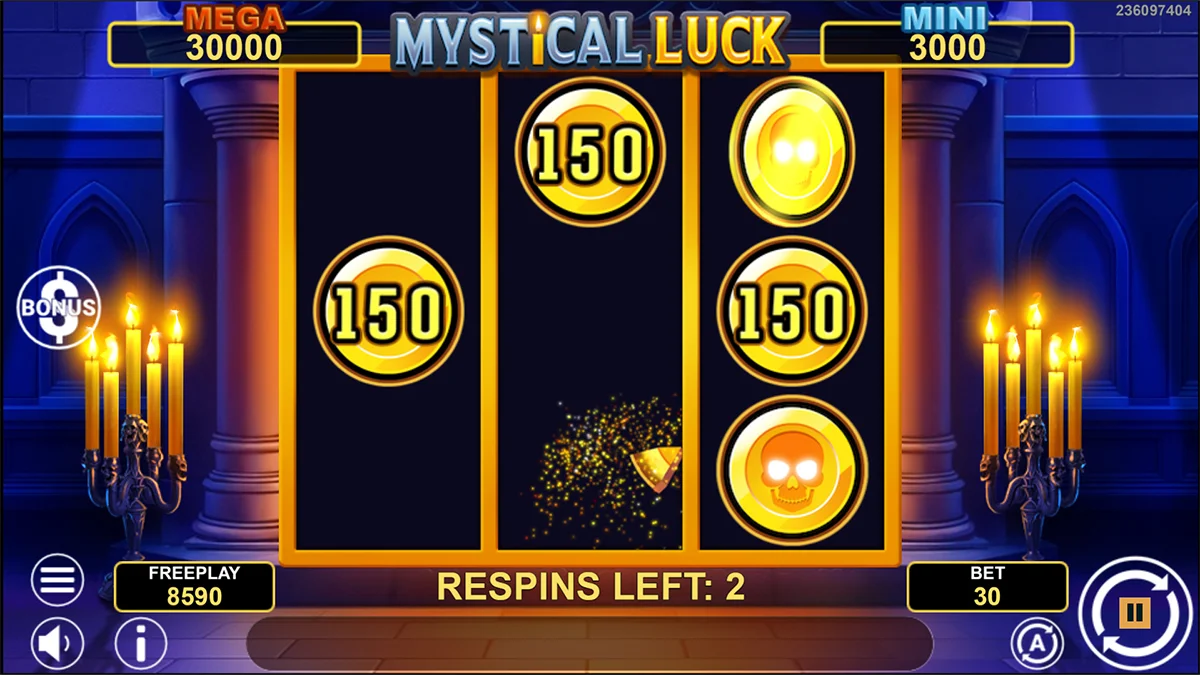 Mystical Luck Hold And Win BonusRound