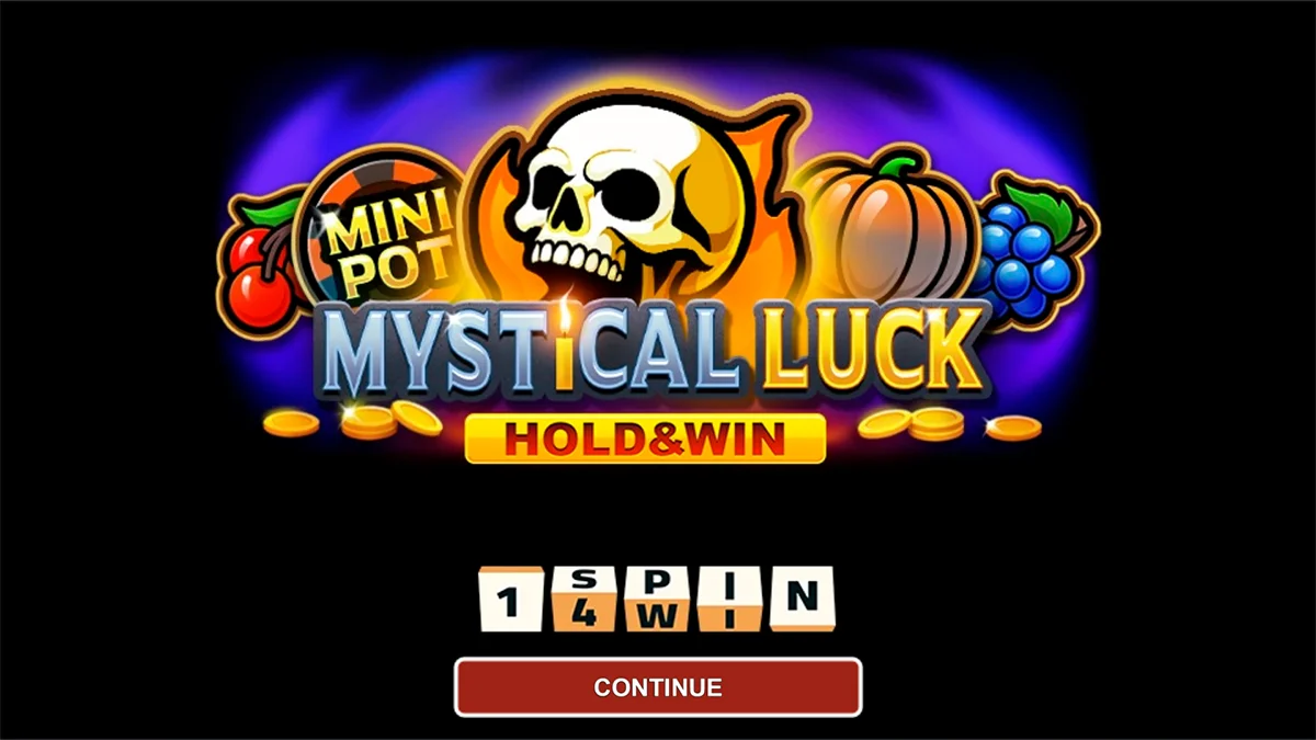 Mystical Luck Hold And Win Homescreen