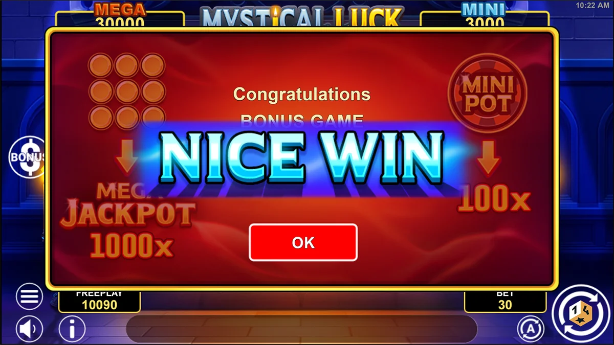 Mystical Luck Hold And Win NiceWin