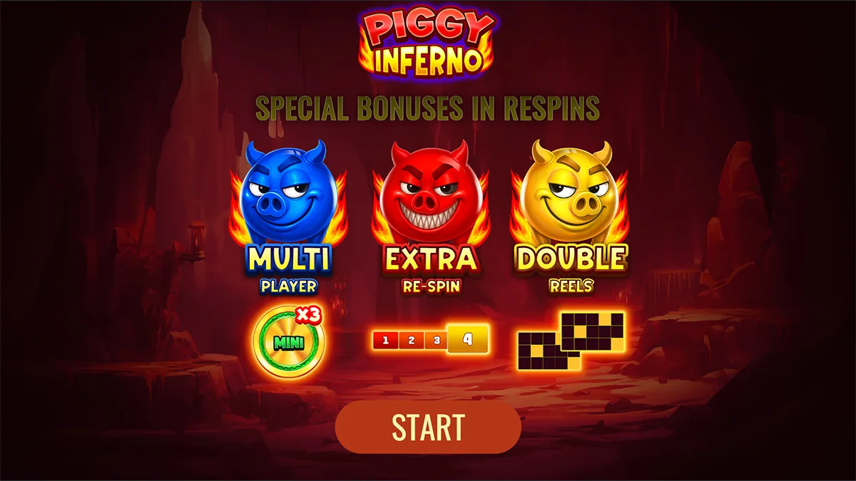 Piggy Inferno Homescreen