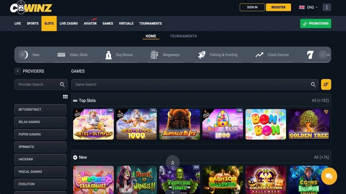 Cwinz Casino Game Collection