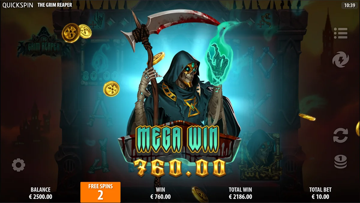 The Grim Reaper MegaWin