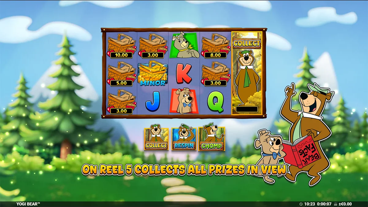 Yogi Bear Homescreen