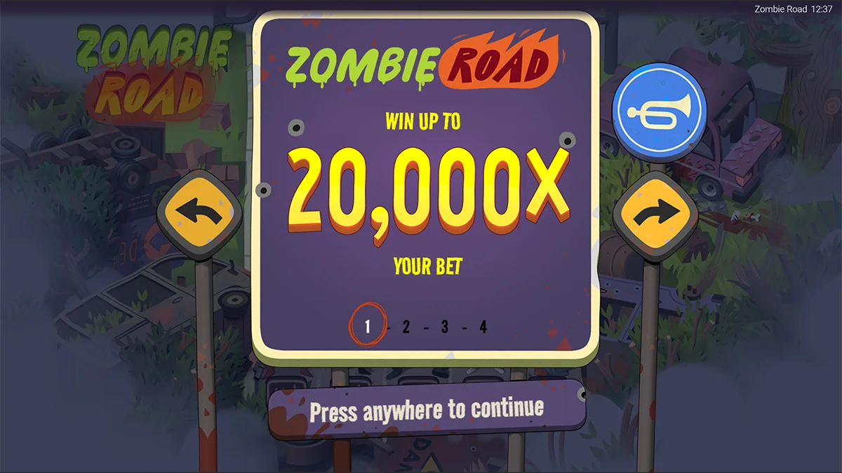 Zombie Road Homescreen