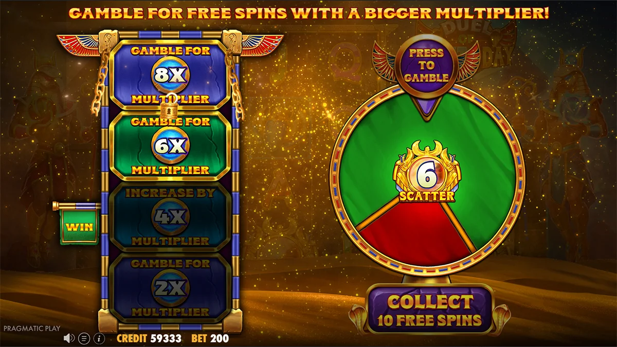 Duel of Night & Day Gamble