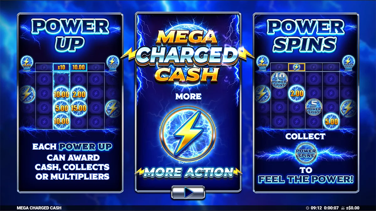 Mega Charged Cash Homescreen