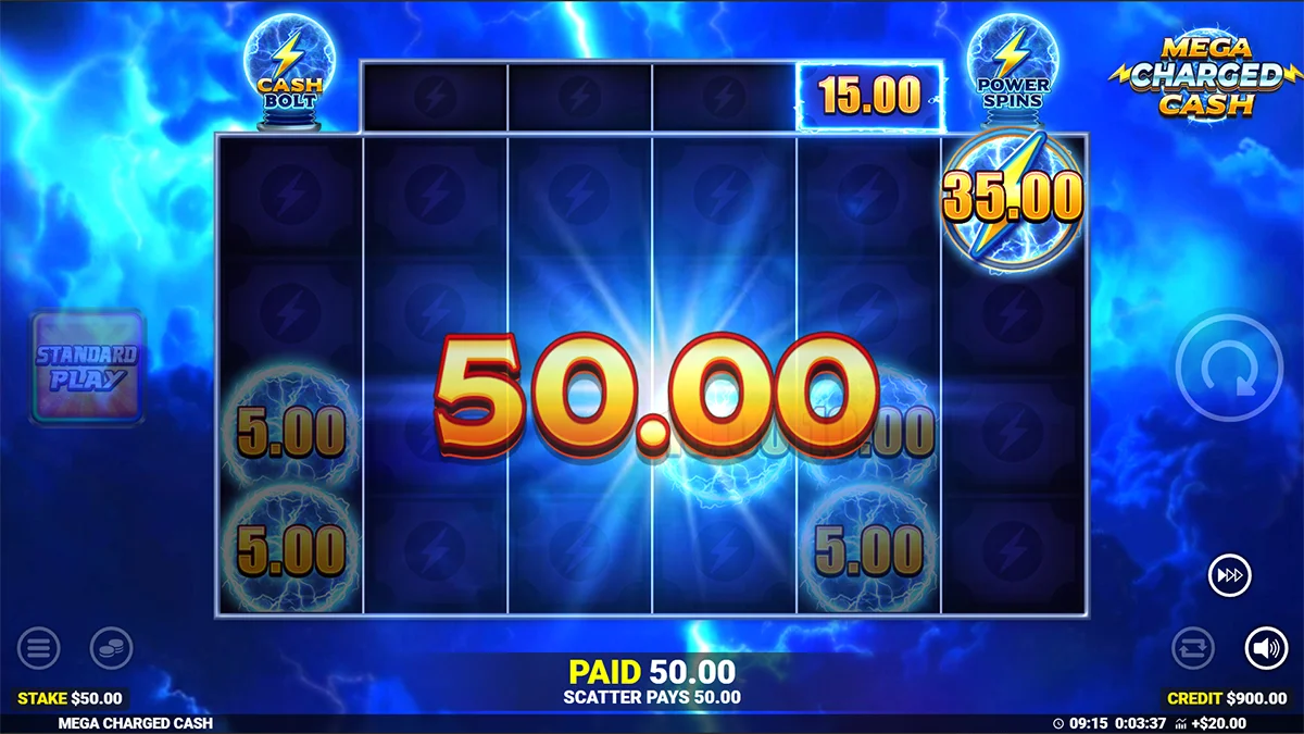 Mega Charged Cash Win2