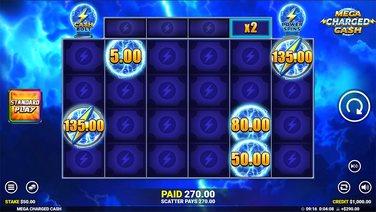 Mega Charged Cash Win3