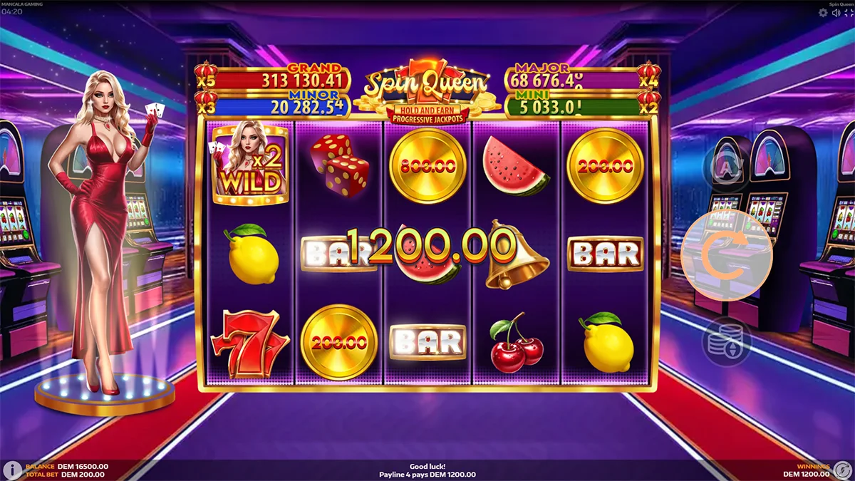 Spin Queen Win2