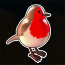 Big Bass Christmas Frozen Lake Bird