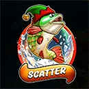 Big Bass Christmas Frozen Lake Scatter