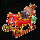 Big Bass Christmas Frozen Lake Sleigh