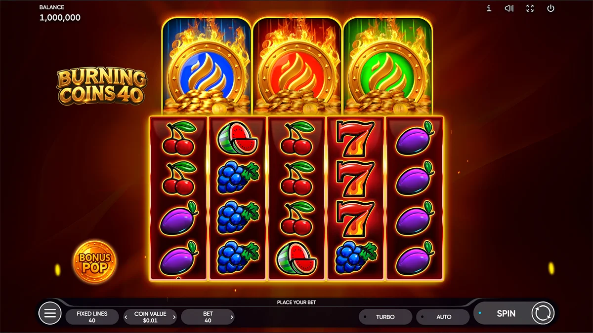 Burning Coin 40 Base