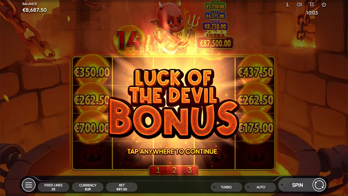 Burning Hell BonusRound