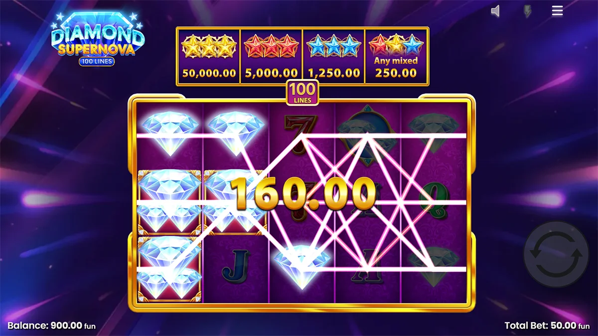 Diamond Supernova 100 Win