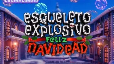 Esqueleto Explosivo Feliz Navidead by Thunderkick