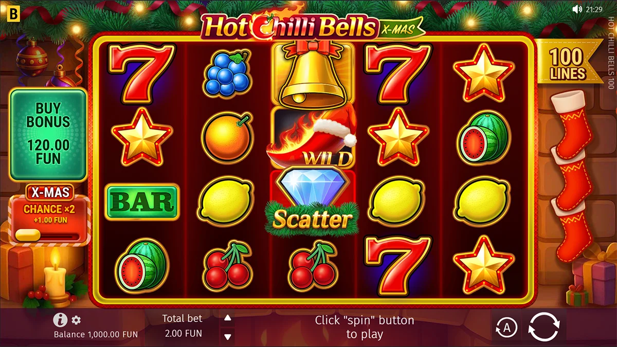 Hot Chilli Bells 100 Base