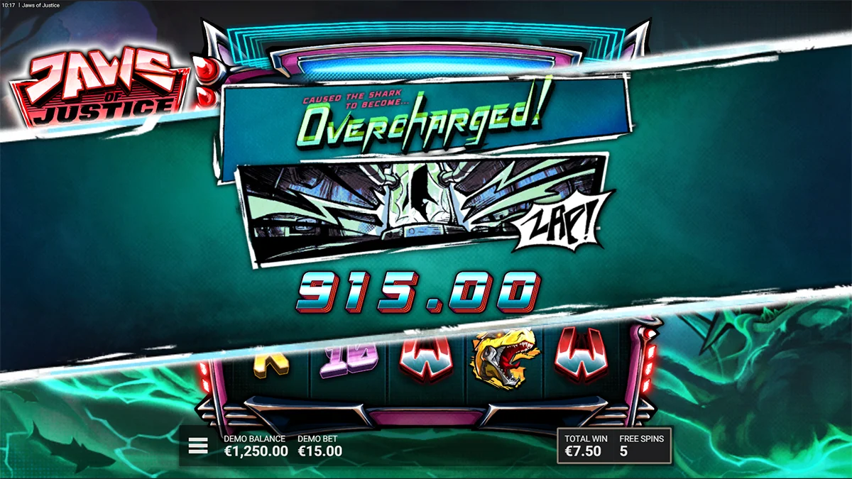 Jaws of Justice Overcharged