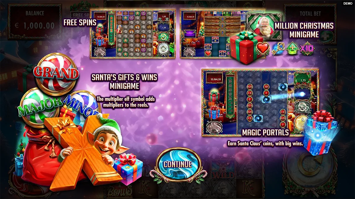 Million Christmas 3 Homescreen