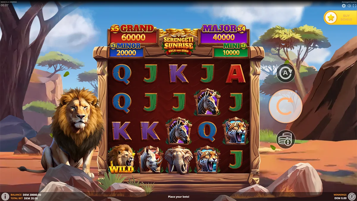 Serengeti Sunrise Base