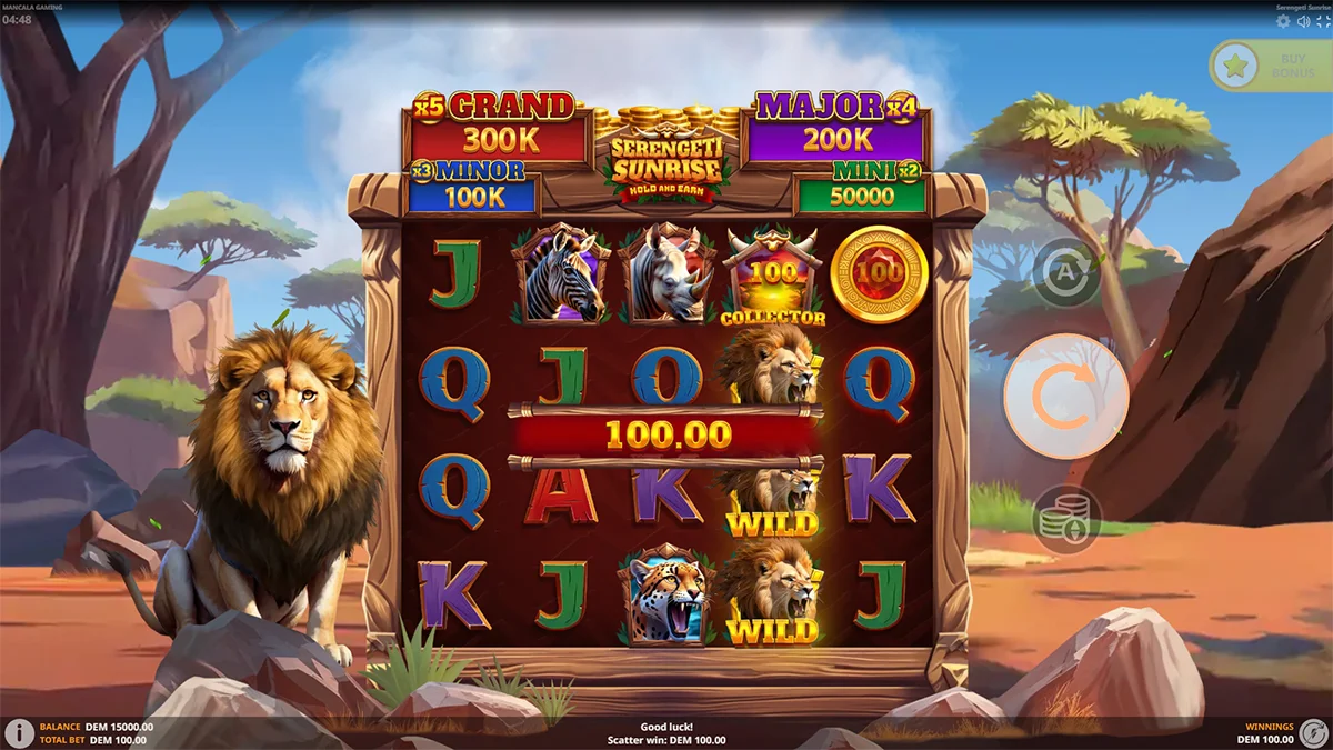 Serengeti Sunrise Win