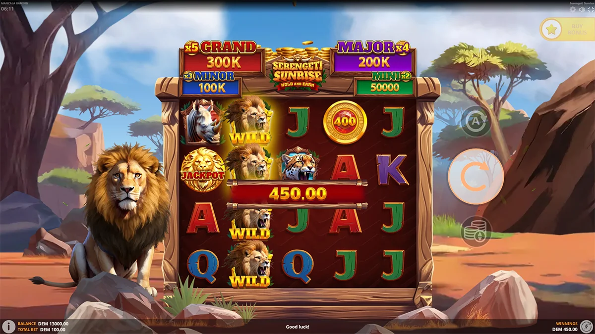 Serengeti Sunrise Win2